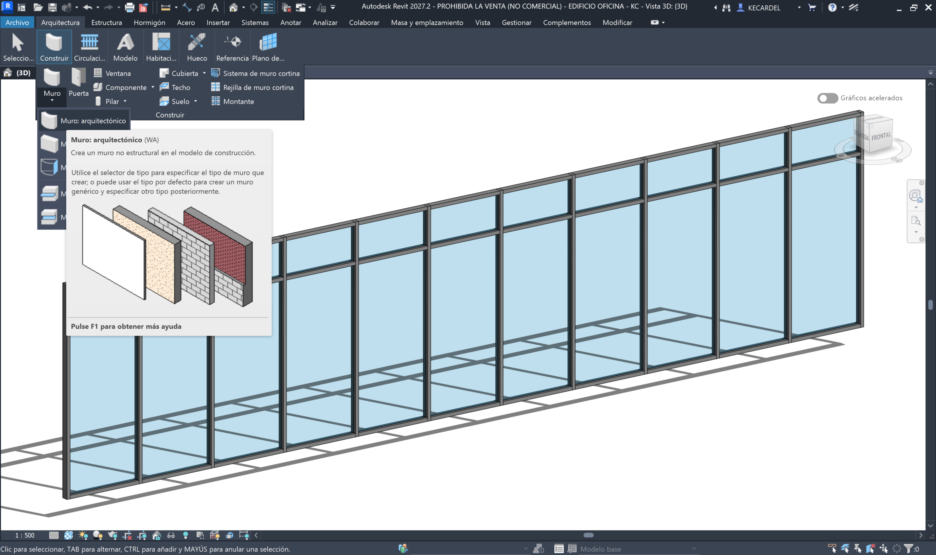 Cómo crear Muro Cortina en Revit Paso a Paso | Curso Revit Fundamental